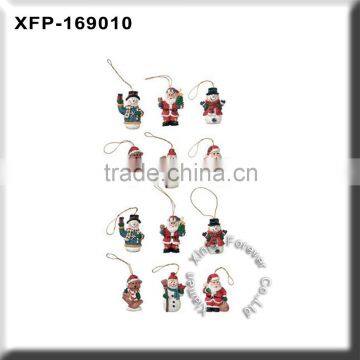 mini pendant resin figurine for christmas tree ornaments items                        
                                                                                Supplier's Choice