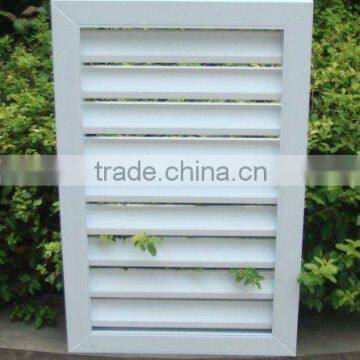 Hot sale PVC jalousie window,UPVC fixed shutter window