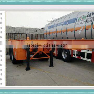 China Time Go 3 Axle 12 Twist Locks Skeleton Semi Trailer for Sale photo-2
