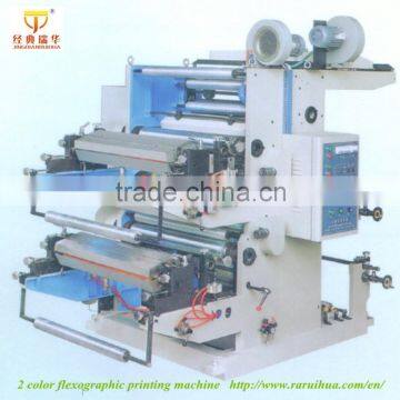 Fully Automatic PP Woven Bag 4-Colour Flexo Printing Machine,High Effect Stable plastic bag printing machine