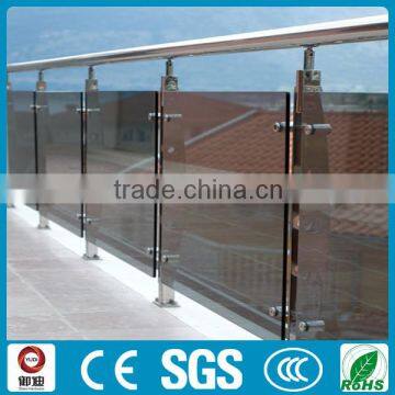 12mm clear tempered glass balcony railings made in China