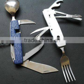 Multifunction cutleries with knife