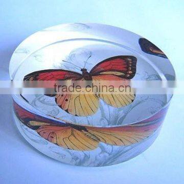 Precious Crystal glass Dome Paperweight shap-01