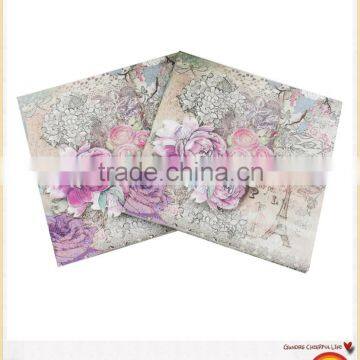 White dinner paper napkin/Promotional Logo Printed Napkin Paper                        
                                                Quality Choice