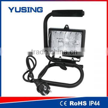 Professional aluminum halogen work lamp