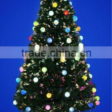 Wholesale lighting ball fiber optical christmas tree