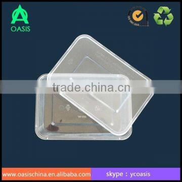 Plastic Clear Disposable Food Packaging Containers 500ml photo-2