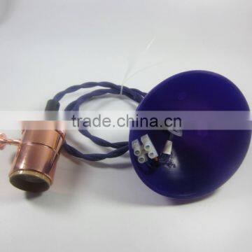 SAA Gold DIY Ceiling Lamp E27 With Plastic Canopy