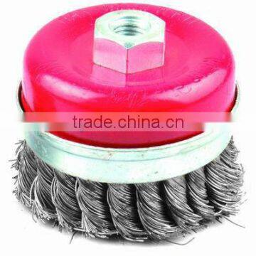 China Maufacture TWISTED KNOT CUP BRUSH 100MM