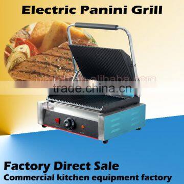 Stainless steel teppanyaki griddle electric sandwich press panini grill