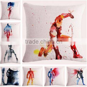 Robots 3D digital printed custom designs sofa seat cushion covers and pillow cases