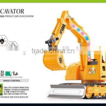 Hot Sell Wholesale Price Children Radio Control Excavator truck with light