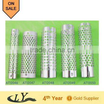 Aluminum tube for hair brush