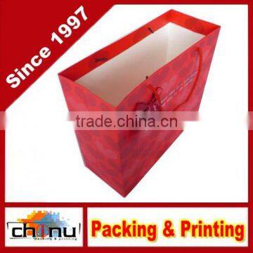 Art Paper White Paper, Paper Gift Shopping Promotion Bag (210010)