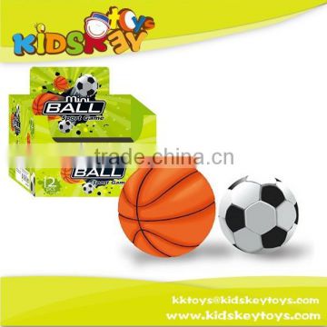 Outdoor play12pcs pu soccer ball PU mini basketball toy foot ball