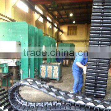 qingdao jaw type rubber track plate vulcanizing press