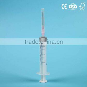 10ml luer slip disposable auto disable syringe