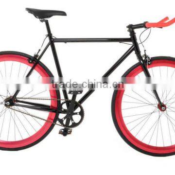 Single Speed Racing Bike, Fixie Bike Made in China, Fixed Gear Bicycle With Filp Flop Hub (PW-F700C018) photo-4