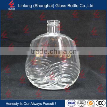 Wholesale Manufacturer Glass Bottle Hot Liquor Glass Bottle