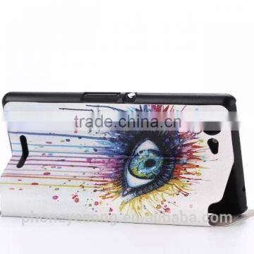 PU Sublimation Print Custom Cell Phone Case for SONY E3 photo-4