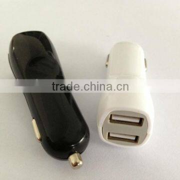 Best selling Wholesale New 5V mini car charger 3.1a CE / ROHS Approved dual 2 usb car charger 12/24V