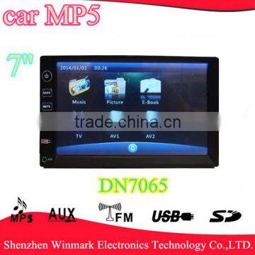 DN7065 car MP5 with bluetooth/radio/tv/usb/sd/aux functions