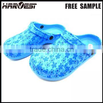 Children clogged shoes , kids trap rubber eva soft clog