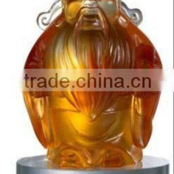 Chinese Liuli buddha Statue