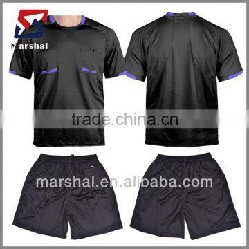 sublimation professional custom soccer referee jersey