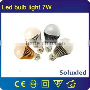 7w E27 led light bulb high efficiency bulb lamp Aluminum spotlight