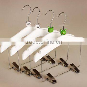 White wooden hanger white animal wooden hanger animal children wooden hanger