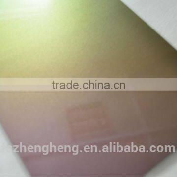 Foshan Manufacturer Aluminium Composite Panel PVDF Chameleon color