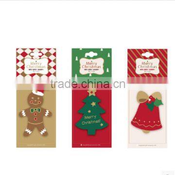 Creative Christmas tree fragrance piece hanging paper car air freshener