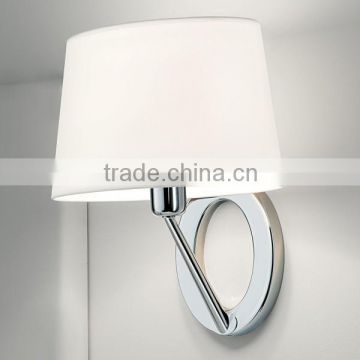 metal chrome ring restaurant wall lights