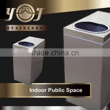 Best Selling Products Elegant Small Size Square Dustbin Container