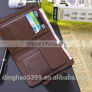 Factory Cheap Price Wallet Folding Retro Wallet Portable Multifunction Wallet photo-5