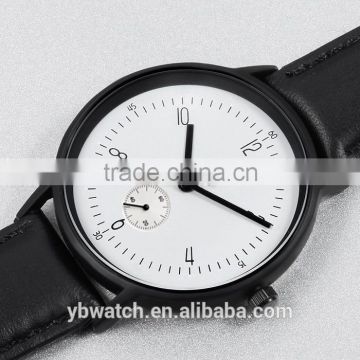 YB fashion vogue quartz watch leather men wrist watch manufacturer