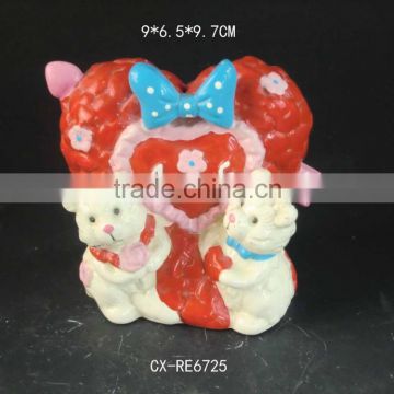 Baby's 1st Birthday Present Porcelain Teddy Money Box