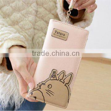 Long Style Cartoon Totoro Girls Wallet Zipper Hasp Ladies Clutch Purse photo-4
