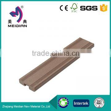 hollow waterproof wpc composite decking board