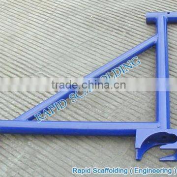 Types of Steel Construction System High Quality H Walkthrough Bracket Frame Scaffolding