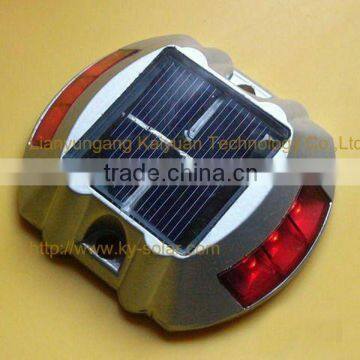 High Bright Aluminium 6pcs Solar Light LED Auto Road Reflector