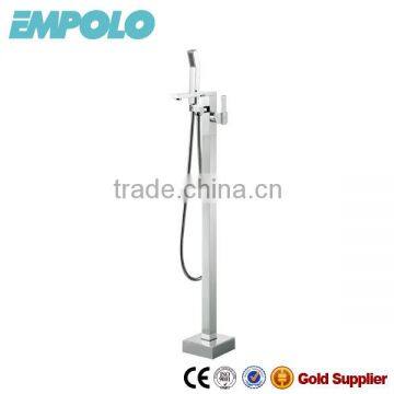 Top Quality Floor Standing Brass Bath Faucet with Hand Shower 12 3801