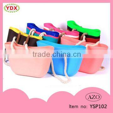 YSP102 Fashion & Printable Silicone Beach Bag Wholesale                        
                                                Quality Choice