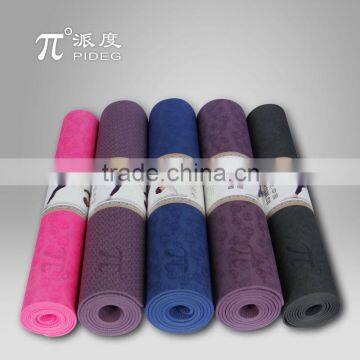 embossed tpe yoga mat