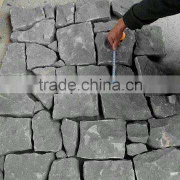 Natural Split Sichuan Black Sandstone Pavers