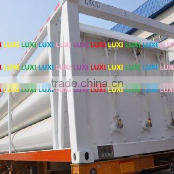 E3 LUXI brand, CNG transporting trailer, ISO standard, CE certified, 40 feet, 4000 to 8700 m3 storage capacity