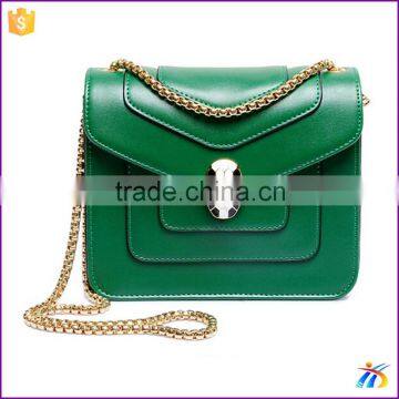 China stylish leisure green shoulder bag small handbags for women