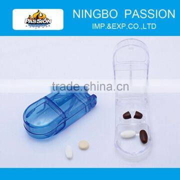 Plastic Pill Box / Plastic Medicine Boxes / Pill Cases with Cutter