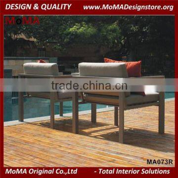 MA073R Modern Design Outdoor Aluminum Pool Furniture Good Qquality Aluminium Sofa Set photo-4